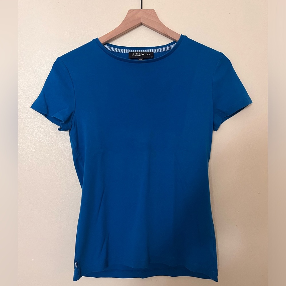 Jones New York Signature - Small Blue Tee